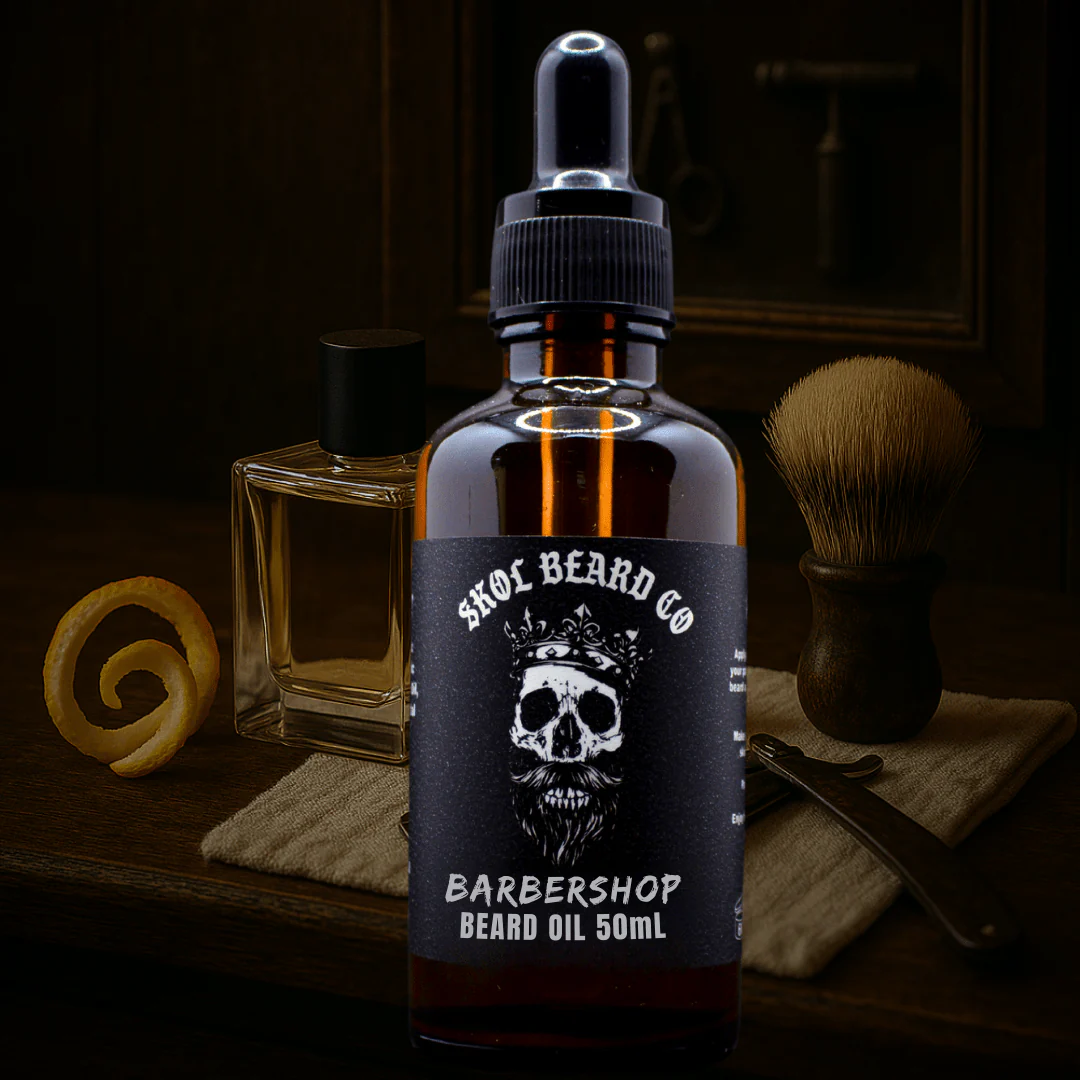 Skol's 'Barbershop' Beard Care - Zesty Citrus, Bergamot *Crisp Citrus, Woodsy' Cologne