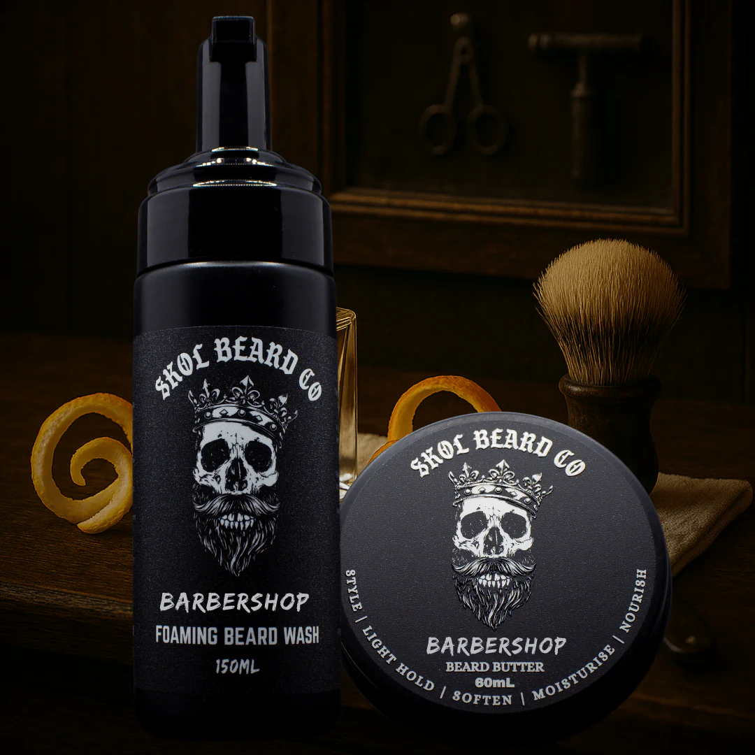 Skol's 'Barbershop' Beard Care - Zesty Citrus, Bergamot *Crisp Citrus, Woodsy' Cologne - Image 4