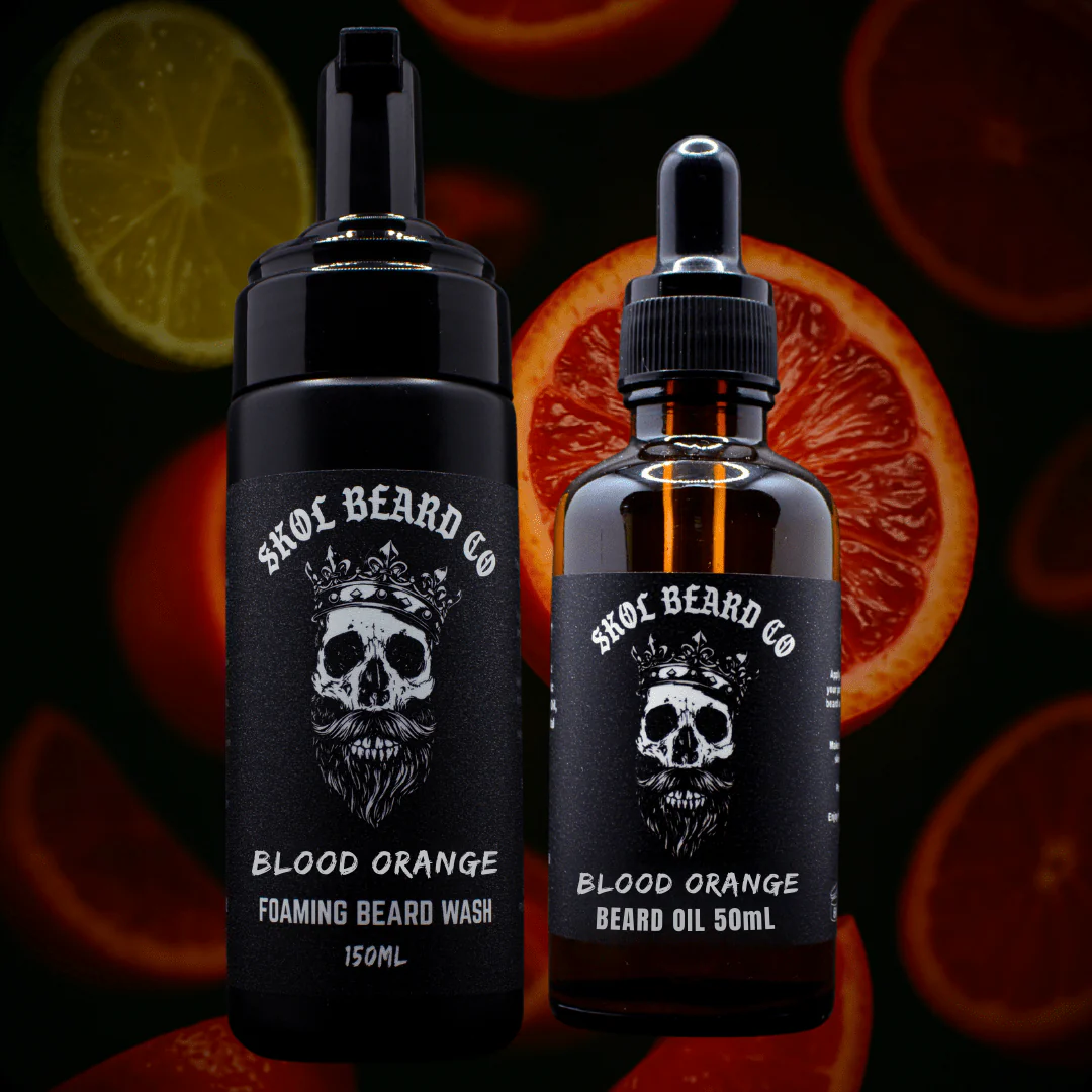 Skol's 'Blood Orange' Beard Care - Bursting with Juicy Orange, Zesty Citrus Rind *Bright, Invigorating - Image 2