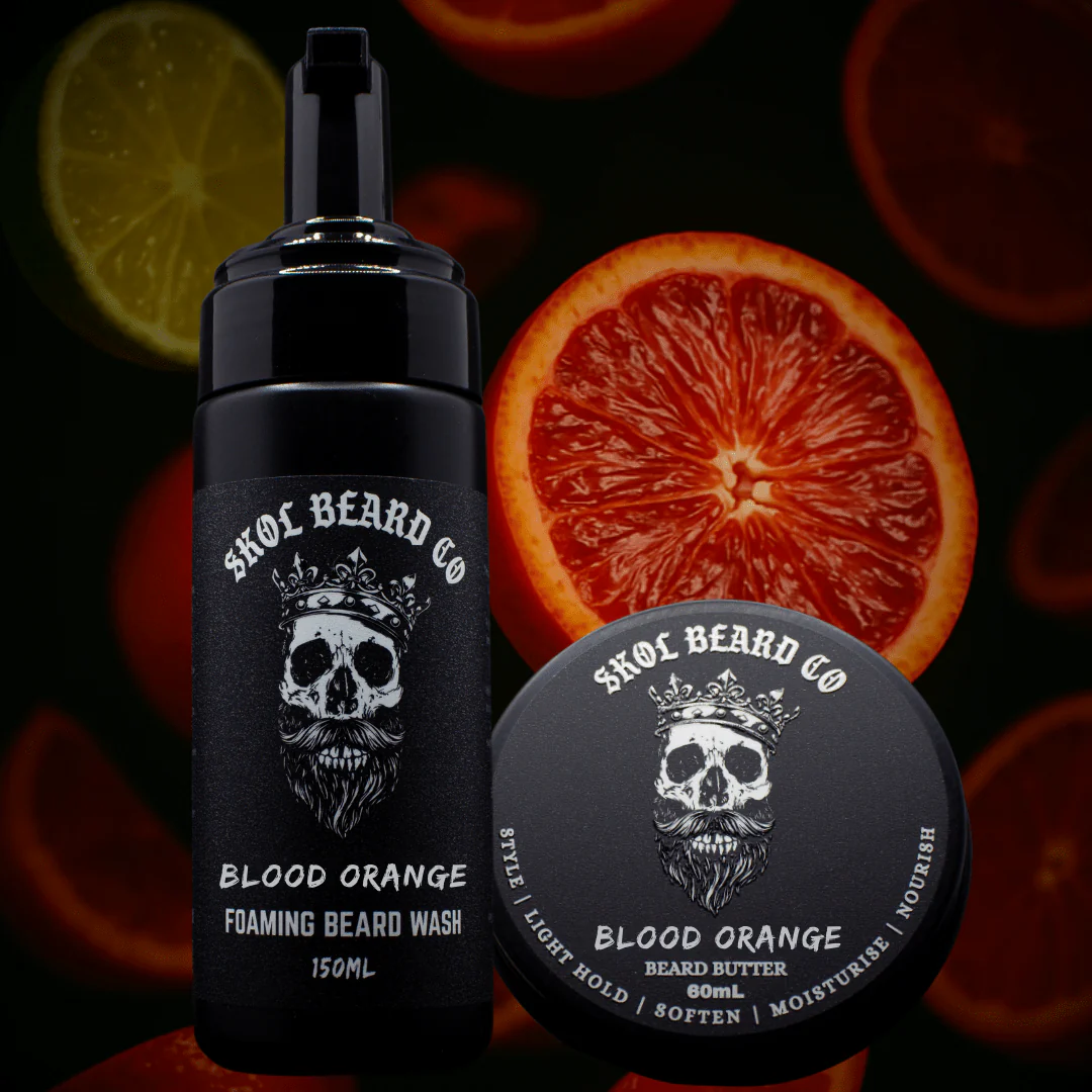 Skol's 'Blood Orange' Beard Care - Bursting with Juicy Orange, Zesty Citrus Rind *Bright, Invigorating - Image 4