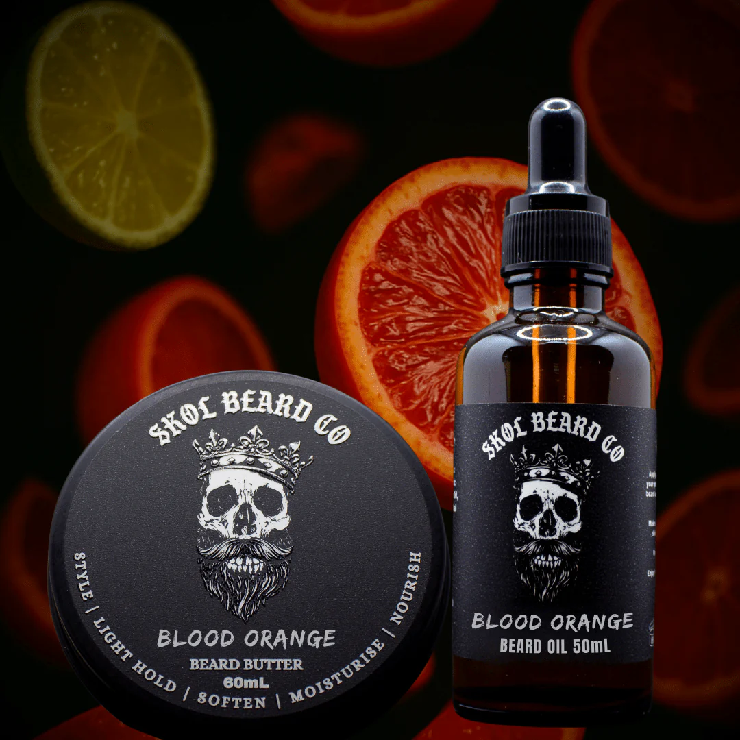 Skol's 'Blood Orange' Beard Care - Bursting with Juicy Orange, Zesty Citrus Rind *Bright, Invigorating - Image 6