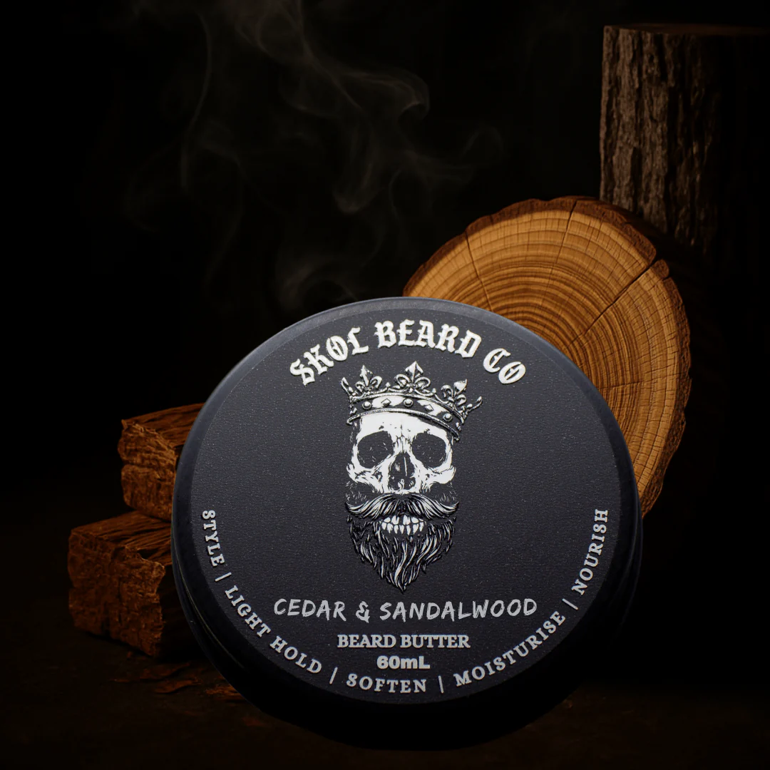 Skol's 'Cedar & Sandalwood' Beard Care - Rich Cedarwood, Smooth Sandalwood, Woodsmoke *Smoky, Woodsy, Natural - Image 3