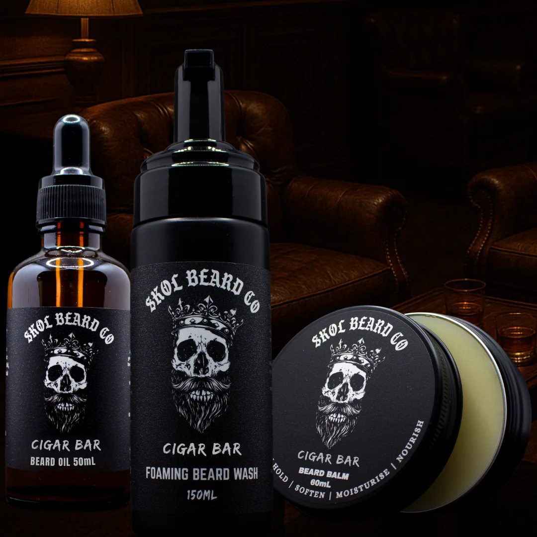 Skol's 'Cigar Bar' Beard Care - Cologne, Raw Baccy Leaf *Luxury Cigar Bar Inspired - Image 10