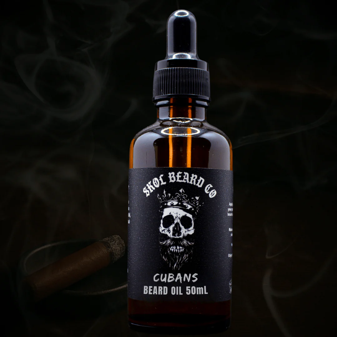 Skol's 'Cubans' Beard Care - Raw Baccy Leaf *Cigar Inspired Cologne