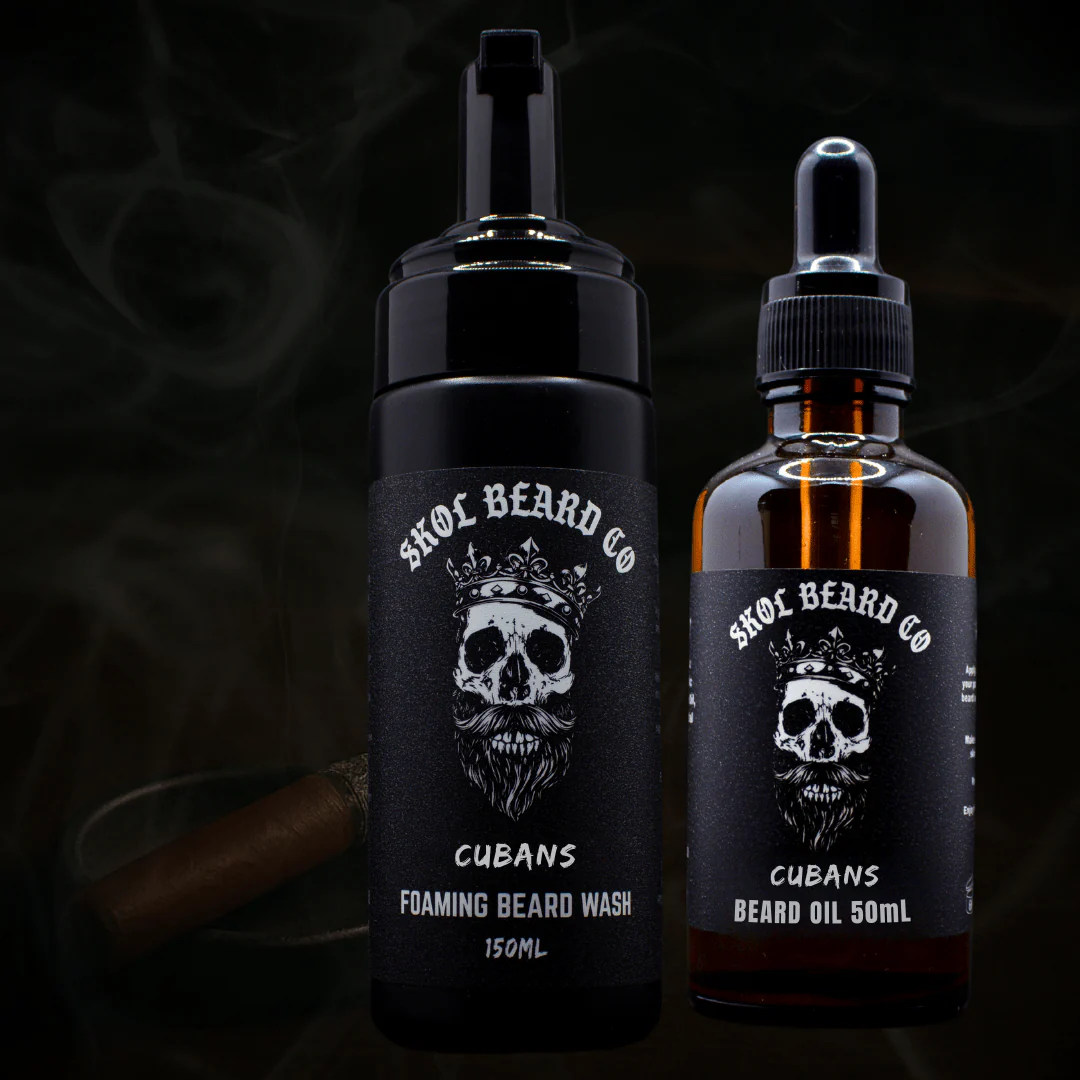 Skol's 'Cubans' Beard Care - Raw Baccy Leaf *Cigar Inspired Cologne - Image 2