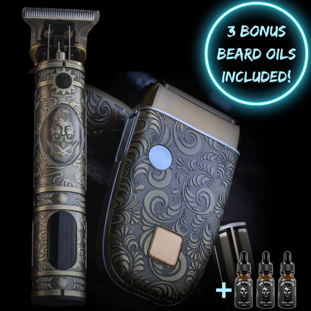 Foil Shaver + Trimmer (Bonus FREE Beard Oil x3) - Image 5