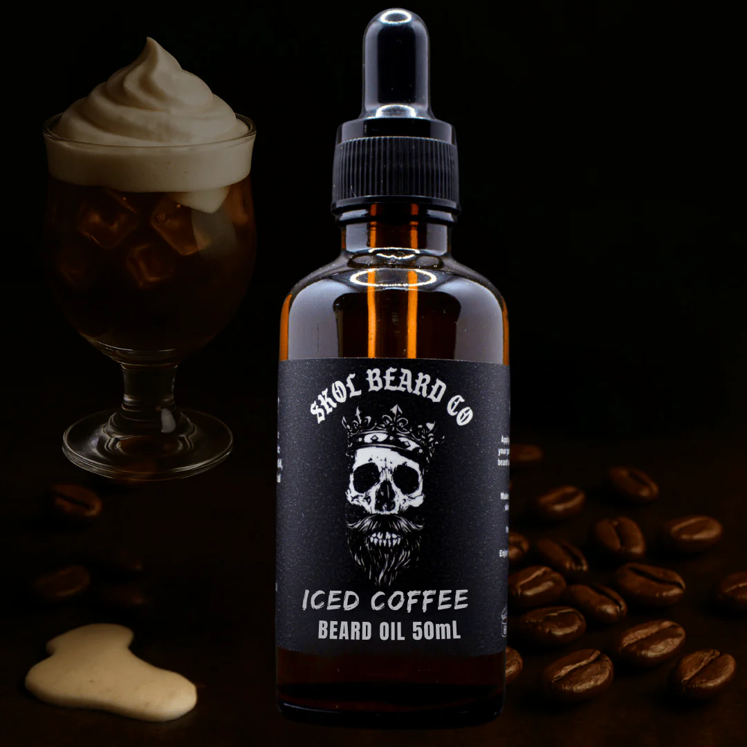 Skol's 'Iced Coffee' Beard Care - French Cream & Roasted Coffee Beans *Energizing & Smooth