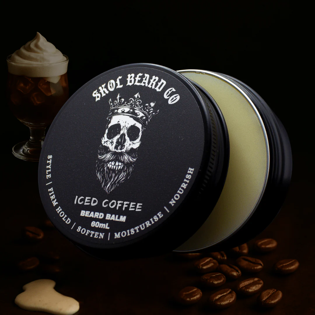 Skol's 'Iced Coffee' Beard Care - French Cream & Roasted Coffee Beans *Energizing & Smooth - Image 5