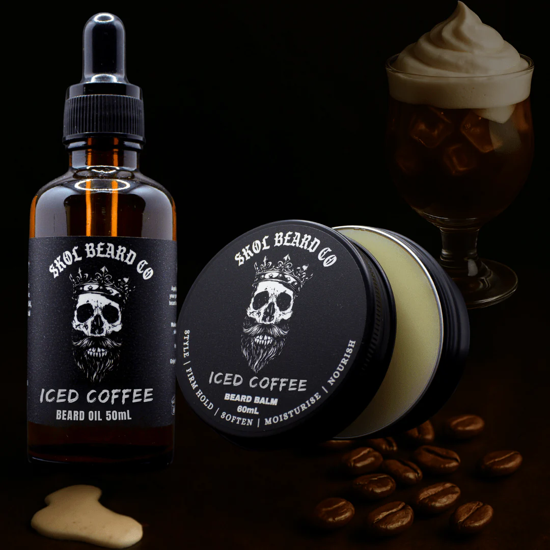 Skol's 'Iced Coffee' Beard Care - French Cream & Roasted Coffee Beans *Energizing & Smooth - Image 6