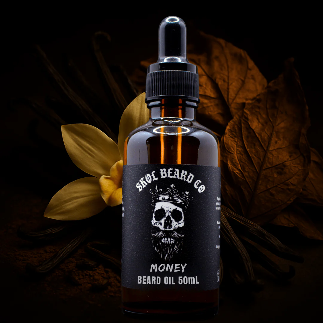 Skol's 'Money' Beard Care - Spiced Baccy & Creamy Vanilla *Sophisticated, Warm Cologne