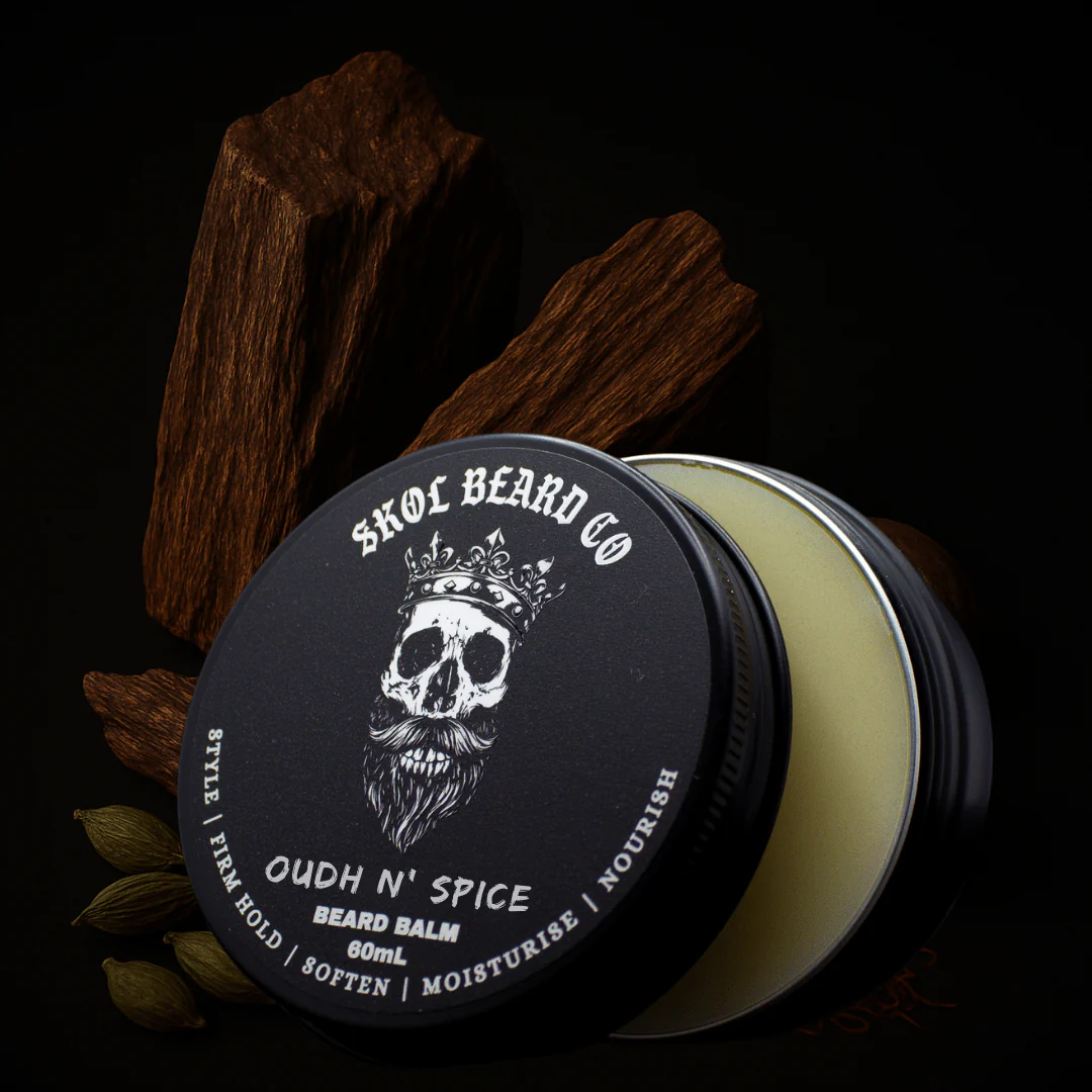 Skol's 'Oudh n Spice' Beard care - Rich Oudh Wood, Classic Spice *Intriguing, Masculine Cologne - Image 5