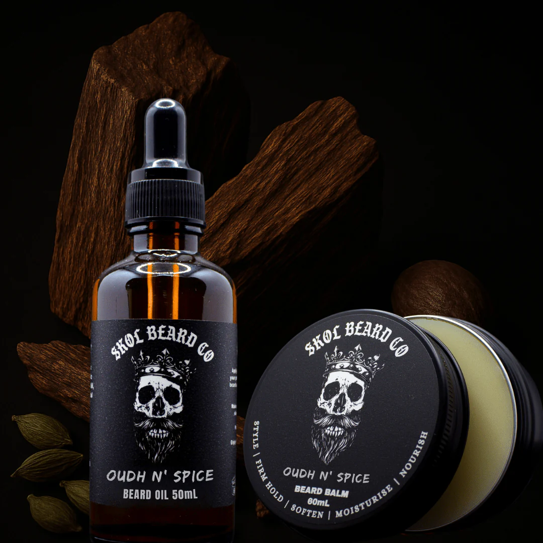 Skol's 'Oudh n Spice' Beard care - Rich Oudh Wood, Classic Spice *Intriguing, Masculine Cologne - Image 7