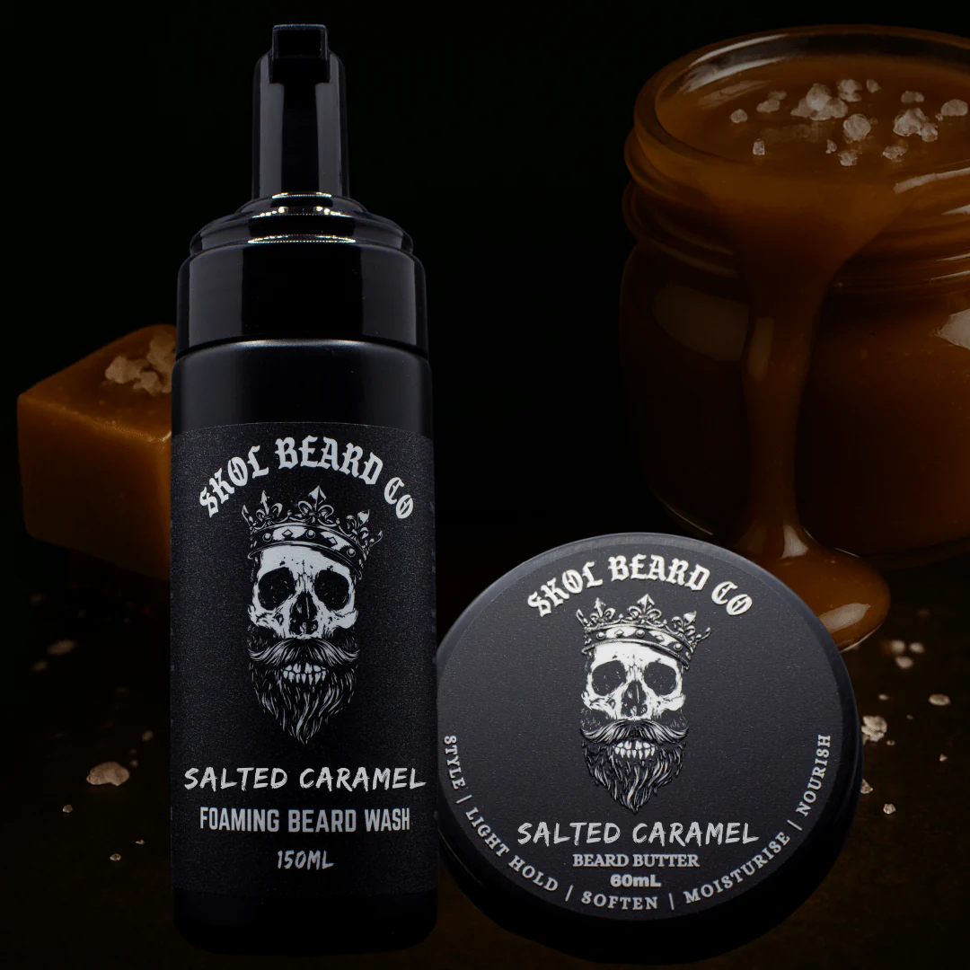 Skol's 'Salted Caramel' Beard Care - Burnt Caramel & Sea Salt *Sweet & Indulgent - Image 4