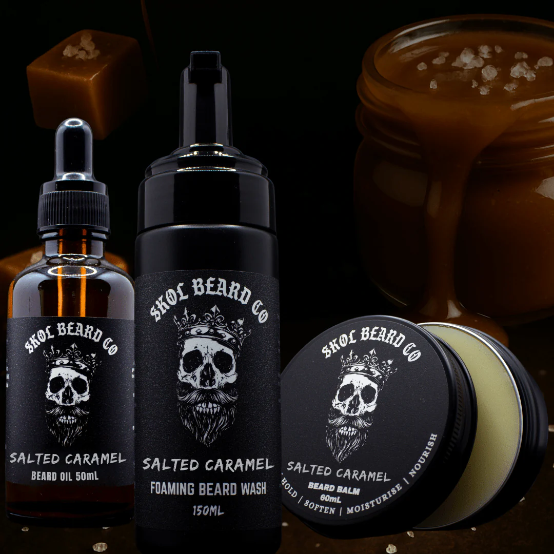 Skol's 'Salted Caramel' Beard Care - Burnt Caramel & Sea Salt *Sweet & Indulgent - Image 9