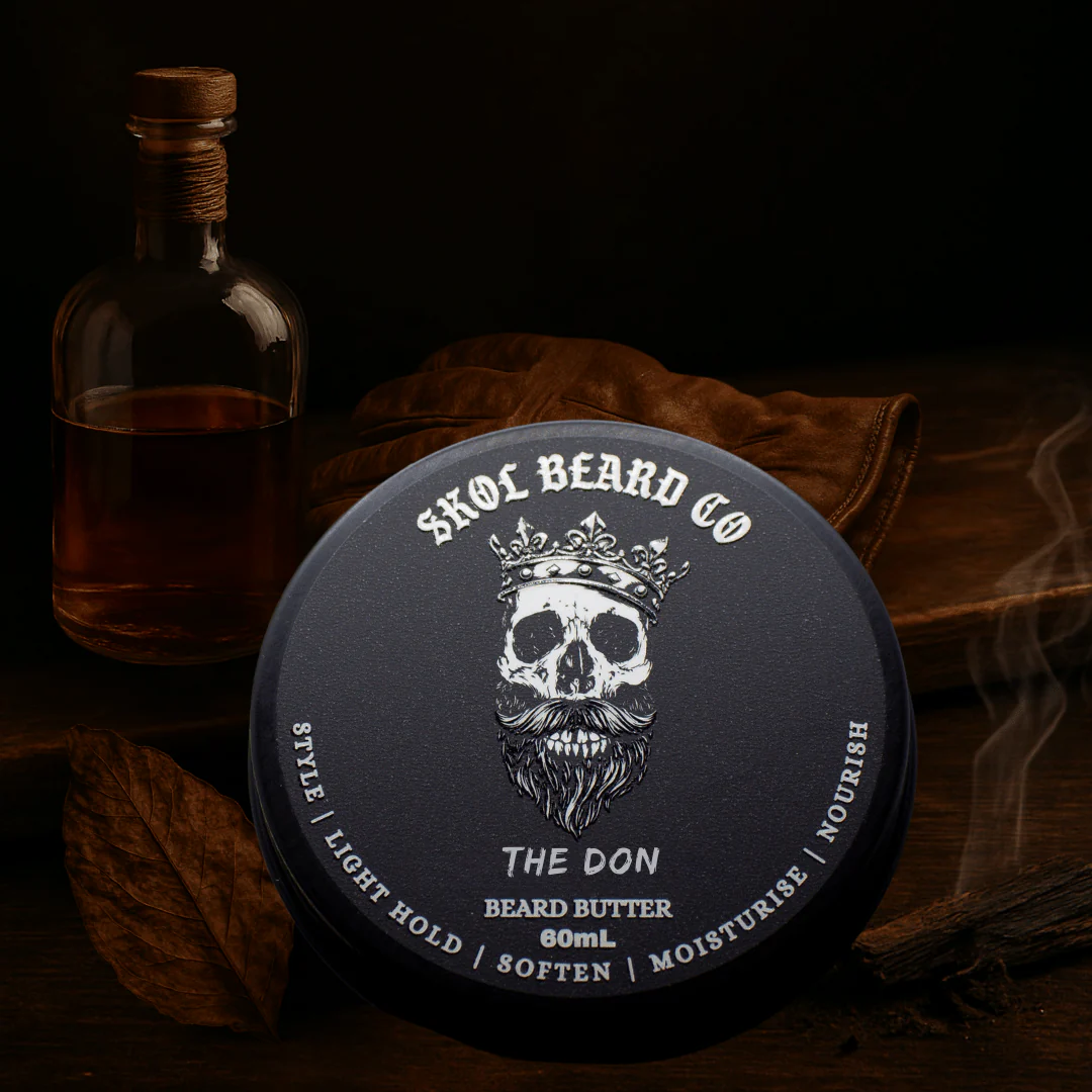 Skol's 'The Don' Beard Care - Baccy Leaf, Smooth Rum, Vintage Leather *Smooth, Staunch Cologne - Image 3