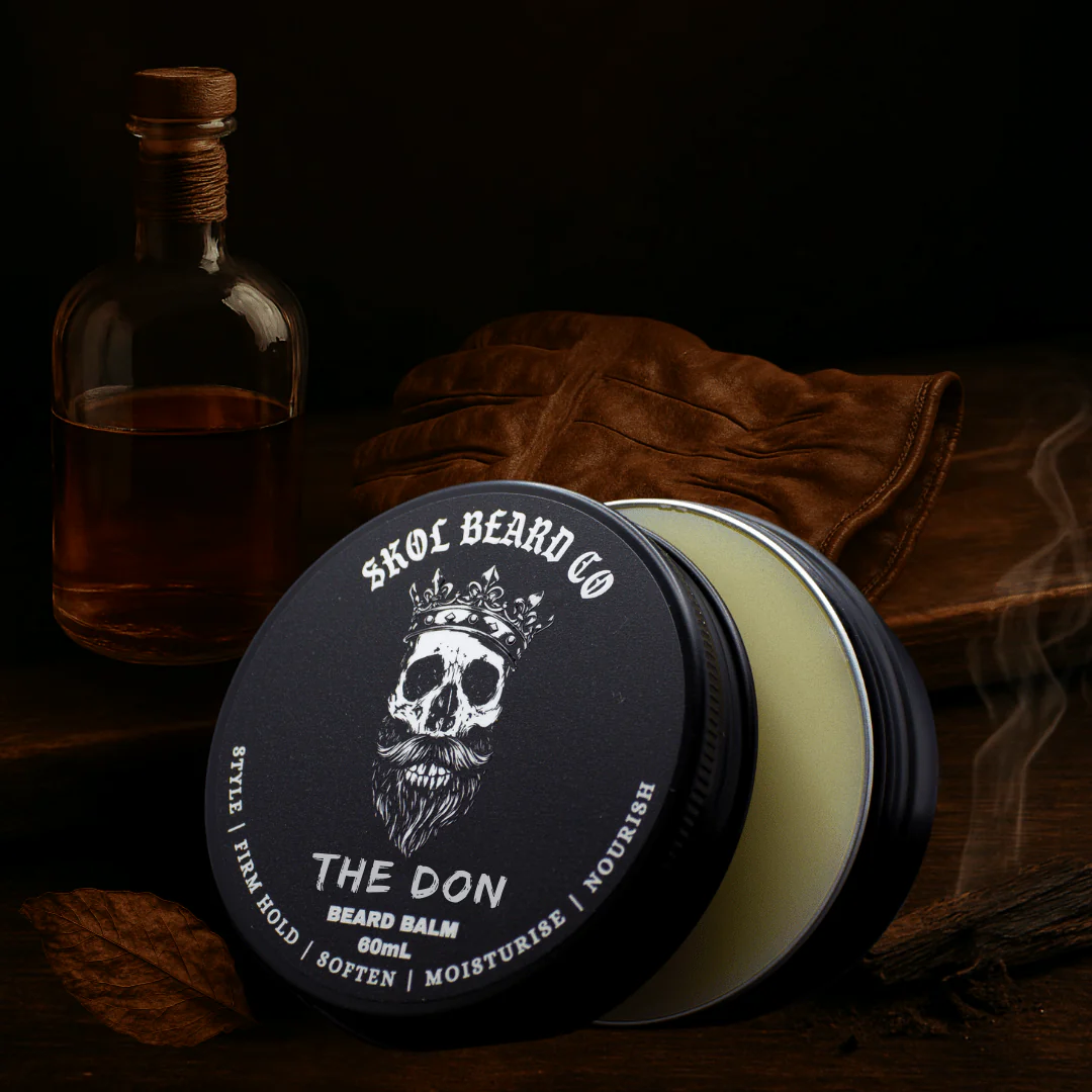 Skol's 'The Don' Beard Care - Baccy Leaf, Smooth Rum, Vintage Leather *Smooth, Staunch Cologne - Image 5