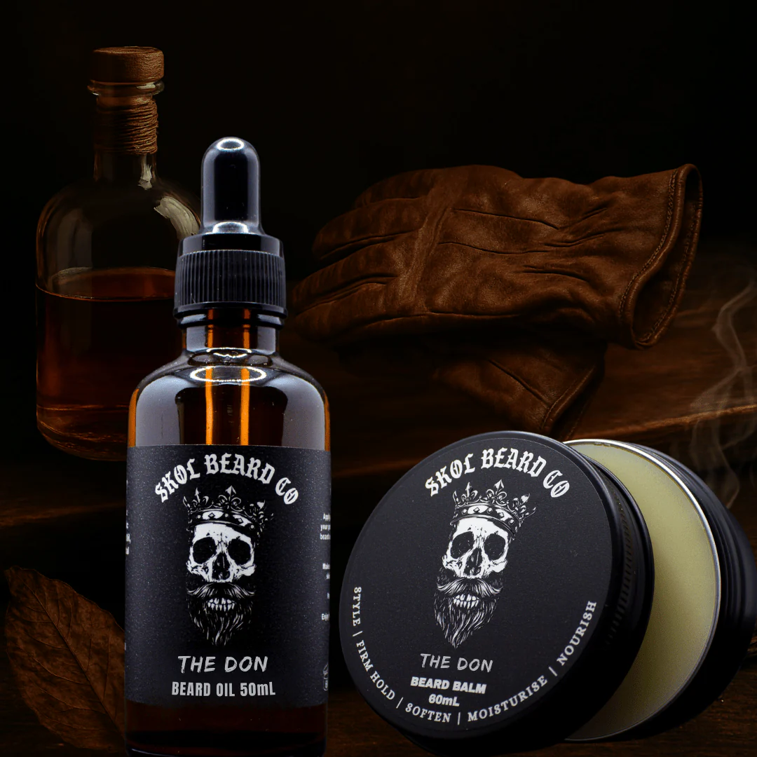 Skol's 'The Don' Beard Care - Baccy Leaf, Smooth Rum, Vintage Leather *Smooth, Staunch Cologne - Image 7
