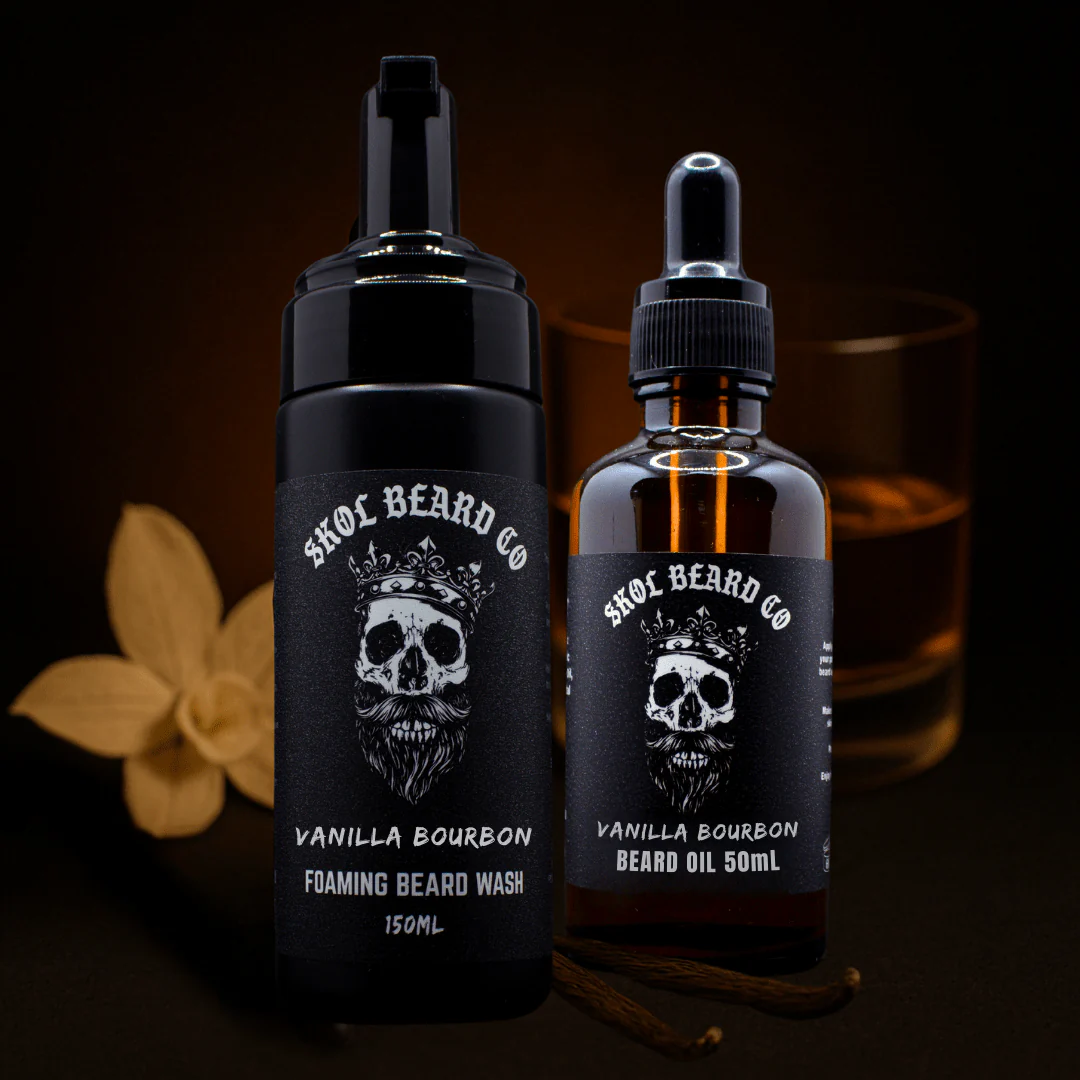 Skol's 'Vanilla Bourbon' Beard Care - French Vanilla & Rich Bourbon *Smooth, Luxury Cologne - Image 2