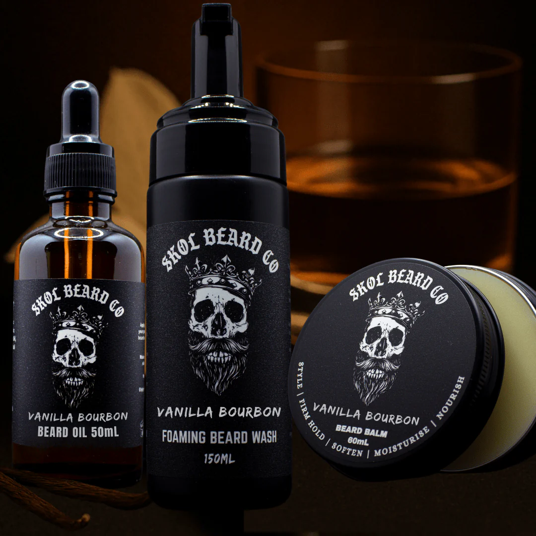 Skol's 'Vanilla Bourbon' Beard Care - French Vanilla & Rich Bourbon *Smooth, Luxury Cologne - Image 9